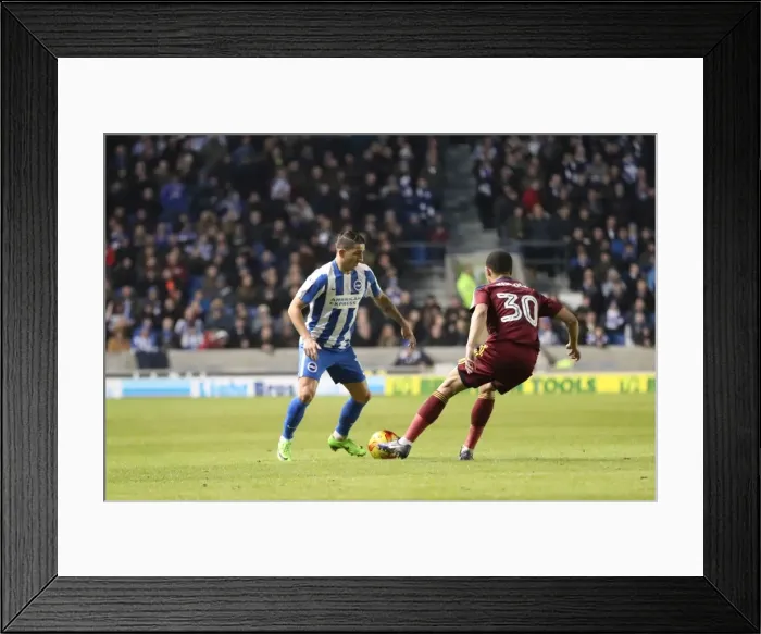Framed Print : Anthony Knockaert in Action: Brighton & Hove Albion vs Ipswich Town, EFL Sky Bet Championship (14 February 2017) Framed Print : Anthony Knockaert in Action: Brighton & Hove Albion vs Ipswich Town, EFL Sky Bet Championship (14 February 2017)