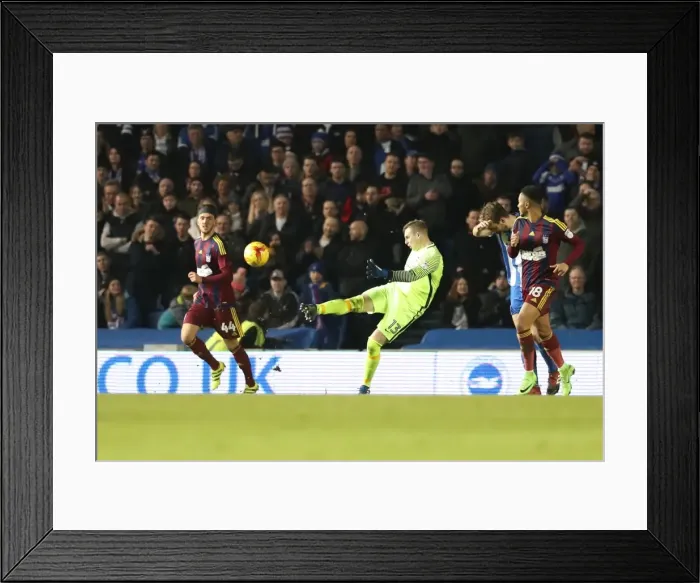 Framed Print : David Stockdale's Focus: Brighton & Hove Albion vs Ipswich Town (14 / 02 / 2017) Framed Print : David Stockdale's Focus: Brighton & Hove Albion vs Ipswich Town (14 / 02 / 2017)
