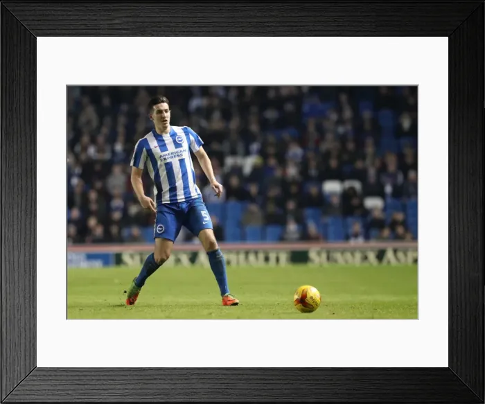 Framed Print : Brighton & Hove Albion vs Ipswich Town: Lewis Dunk's Defensive Battle in the EFL Sky Bet Championship (14 February 2017) Framed Print : Brighton & Hove Albion vs Ipswich Town: Lewis Dunk's Defensive Battle in the EFL Sky Bet Championship (14 February 2017)