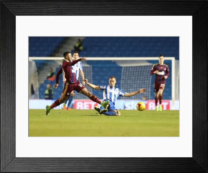 Framed Print : Steve Sidwell's Epic Slide Tackle: Brighton & Hove Albion vs Ipswich Town (14FEB17) Framed Print : Steve Sidwell's Epic Slide Tackle: Brighton & Hove Albion vs Ipswich Town (14FEB17)