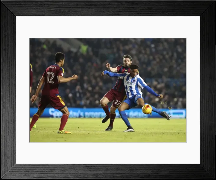 Framed Print : Chuba Akpom in Action: Brighton & Hove Albion vs Ipswich Town, EFL Sky Bet Championship 2017 Framed Print : Chuba Akpom in Action: Brighton & Hove Albion vs Ipswich Town, EFL Sky Bet Championship 2017