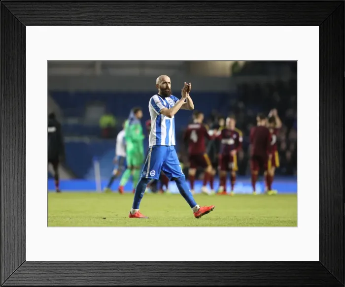 Framed Print : Brighton & Hove Albion's Bruno Saltor Applauds in EFL Sky Bet Championship Match vs Ipswich Town (14 February 2017) Framed Print : Brighton & Hove Albion's Bruno Saltor Applauds in EFL Sky Bet Championship Match vs Ipswich Town (14 February 2017)