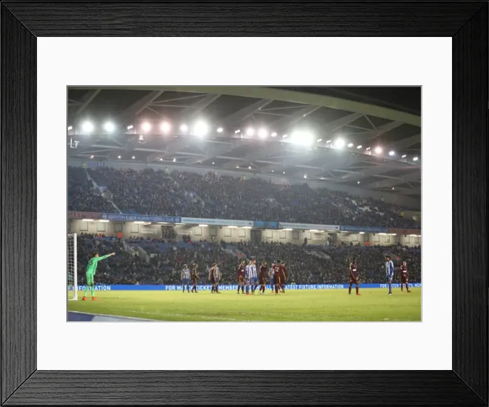 Framed Print : Brighton and Hove Albion vs Ipswich Town: Wide Angle View from American Express Community Stadium, EFL Sky Bet Championship 2017 Framed Print : Brighton and Hove Albion vs Ipswich Town: Wide Angle View from American Express Community Stadium, EFL Sky Bet Championship 2017