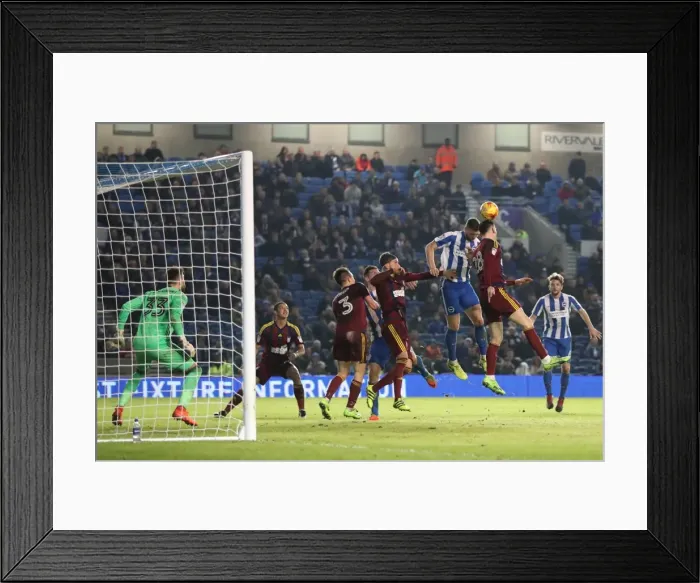 Framed Print : Shane Duffy in Action: Brighton & Hove Albion vs Ipswich Town Championship Clash (14 / 02 / 2017) Framed Print : Shane Duffy in Action: Brighton & Hove Albion vs Ipswich Town Championship Clash (14 / 02 / 2017)