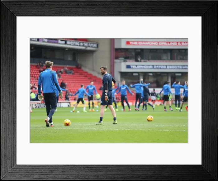 Framed Print : Championship Showdown: Barnsley vs. Brighton and Hove Albion at Oakwell (18FEB17) Framed Print : Championship Showdown: Barnsley vs. Brighton and Hove Albion at Oakwell (18FEB17)