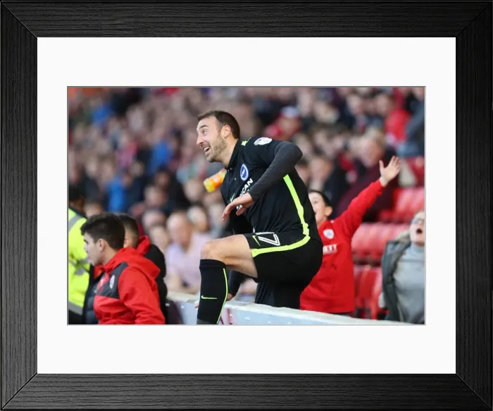 Framed Print : Intense Championship Clash: Barnsley vs. Brighton and Hove Albion at Oakwell (18FEB17) Framed Print : Intense Championship Clash: Barnsley vs. Brighton and Hove Albion at Oakwell (18FEB17)