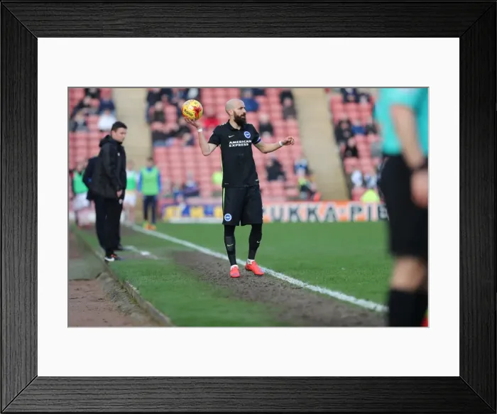 Framed Print : Intense Championship Showdown: Barnsley vs. Brighton and Hove Albion at Oakwell (18FEB17) Framed Print : Intense Championship Showdown: Barnsley vs. Brighton and Hove Albion at Oakwell (18FEB17)