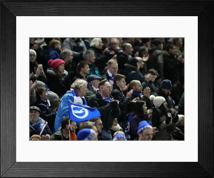 Framed Print : Intense Championship Showdown: Brighton and Hove Albion vs. Reading (25FEB17) Framed Print : Intense Championship Showdown: Brighton and Hove Albion vs. Reading (25FEB17)