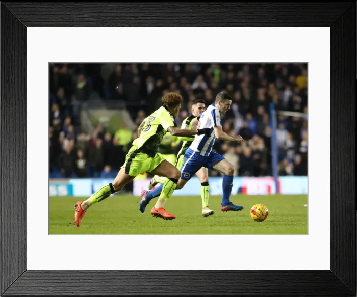 Framed Print : Intense Championship Showdown: Brighton and Hove Albion vs. Reading (25FEB17) Framed Print : Intense Championship Showdown: Brighton and Hove Albion vs. Reading (25FEB17)
