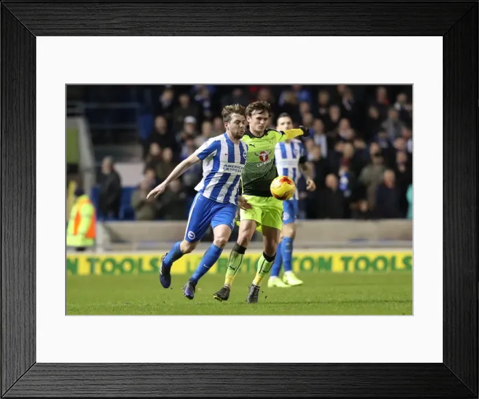 Framed Print : Intense Championship Showdown: Brighton & Hove Albion vs. Reading (25FEB17) Framed Print : Intense Championship Showdown: Brighton & Hove Albion vs. Reading (25FEB17)