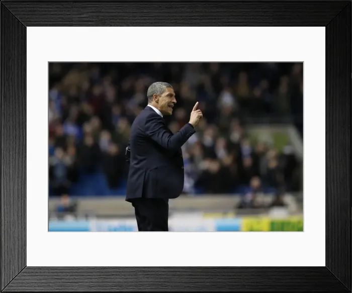 Framed Print : Intense Championship Showdown: Brighton and Hove Albion vs. Reading (25FEB17) Framed Print : Intense Championship Showdown: Brighton and Hove Albion vs. Reading (25FEB17)