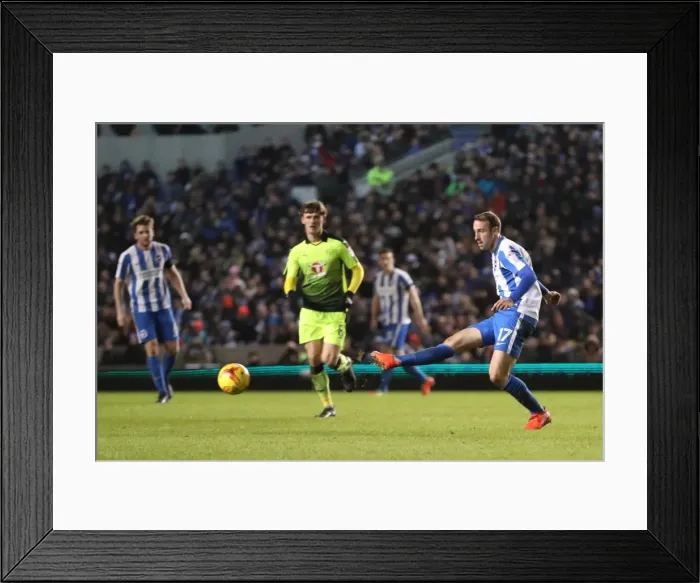 Framed Print : Intense Championship Showdown: Brighton and Hove Albion vs. Reading (25FEB17) Framed Print : Intense Championship Showdown: Brighton and Hove Albion vs. Reading (25FEB17)