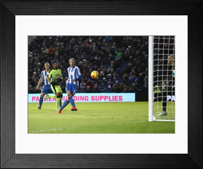 Framed Print : Intense Championship Showdown: Brighton and Hove Albion vs. Reading (25FEB17) Framed Print : Intense Championship Showdown: Brighton and Hove Albion vs. Reading (25FEB17)