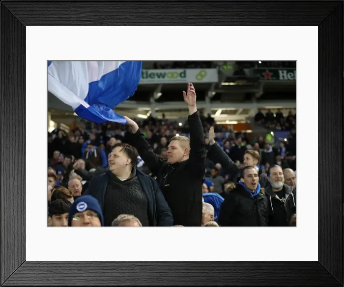 Framed Print : Intense Championship Showdown: Brighton and Hove Albion vs. Reading - 25th February 2017 Framed Print : Intense Championship Showdown: Brighton and Hove Albion vs. Reading - 25th February 2017