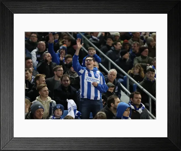 Framed Print : Intense Championship Showdown: Brighton and Hove Albion vs. Reading (25FEB17) Framed Print : Intense Championship Showdown: Brighton and Hove Albion vs. Reading (25FEB17)