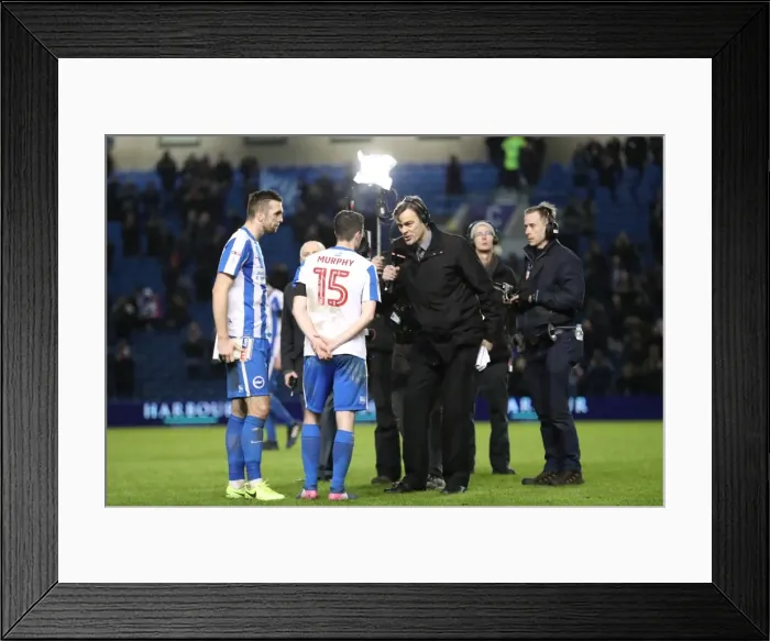 Framed Print : Intense Championship Showdown: Brighton and Hove Albion vs. Reading (25FEB17) Framed Print : Intense Championship Showdown: Brighton and Hove Albion vs. Reading (25FEB17)