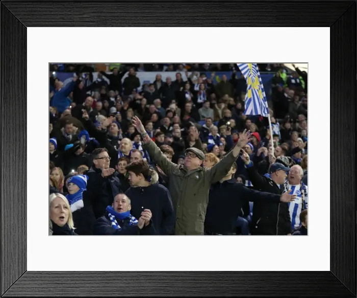 Framed Print : Intense Championship Showdown: Brighton and Hove Albion vs. Reading (25FEB17) Framed Print : Intense Championship Showdown: Brighton and Hove Albion vs. Reading (25FEB17)