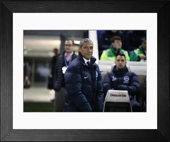 Framed Print : Intense Championship Showdown: Brighton & Hove Albion vs. Newcastle United (28FEB17) Framed Print : Intense Championship Showdown: Brighton & Hove Albion vs. Newcastle United (28FEB17)
