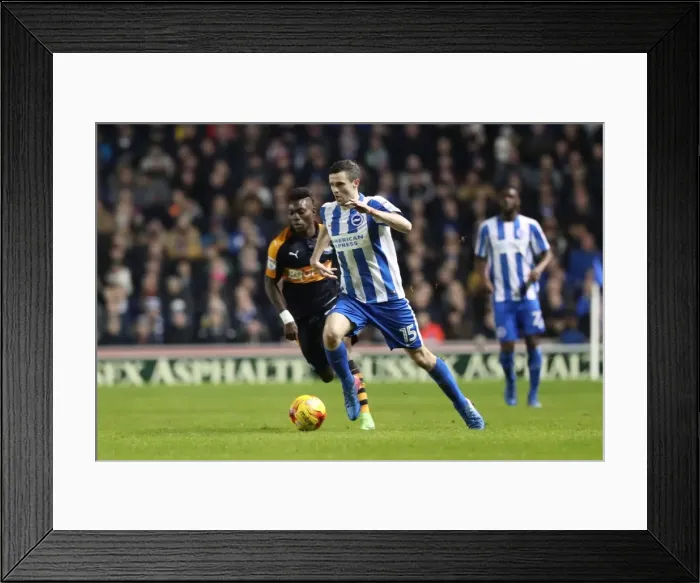 Framed Print : Championship Clash: Brighton & Hove Albion vs. Newcastle United (28FEB17) Framed Print : Championship Clash: Brighton & Hove Albion vs. Newcastle United (28FEB17)