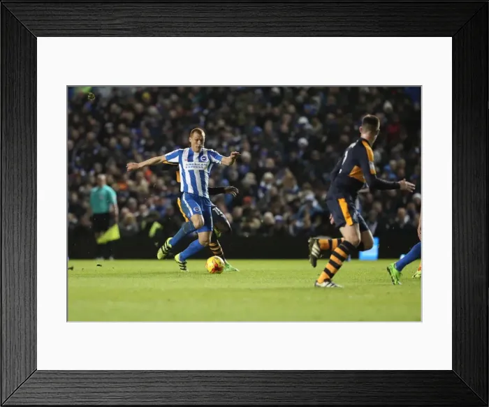 Framed Print : Brighton and Hove Albion vs. Newcastle United: A Championship Showdown at the American Express Community Stadium (28FEB17) Framed Print : Brighton and Hove Albion vs. Newcastle United: A Championship Showdown at the American Express Community Stadium (28FEB17)