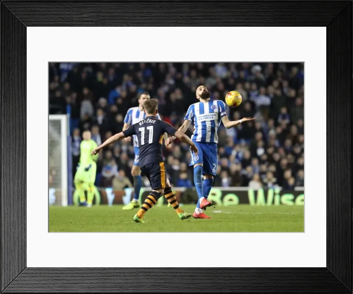 Framed Print : Brighton and Hove Albion vs. Newcastle United: A Championship Battle at the American Express Community Stadium (28FEB17) Framed Print : Brighton and Hove Albion vs. Newcastle United: A Championship Battle at the American Express Community Stadium (28FEB17)