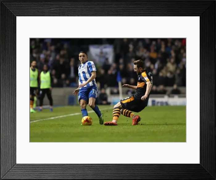 Framed Print : Brighton and Hove Albion vs. Newcastle United: A Tight Championship Showdown at the American Express Community Stadium (28FEB17) Framed Print : Brighton and Hove Albion vs. Newcastle United: A Tight Championship Showdown at the American Express Community Stadium (28FEB17)