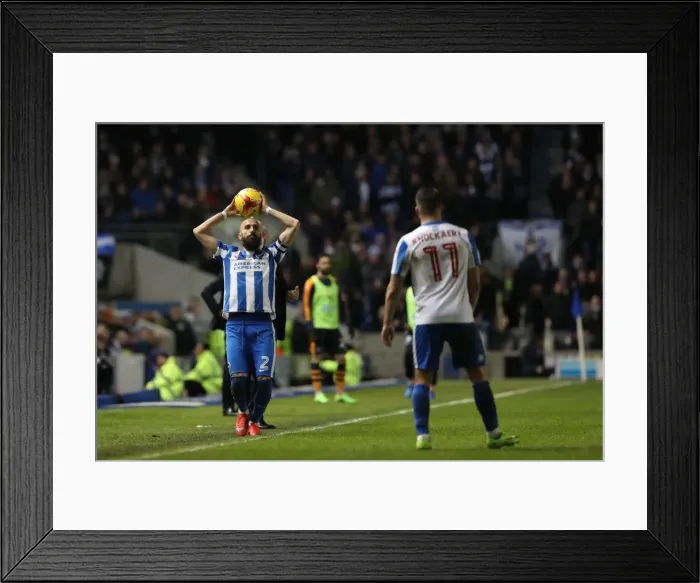 Framed Print : Championship Clash: Brighton & Hove Albion vs. Newcastle United (28FEB17) Framed Print : Championship Clash: Brighton & Hove Albion vs. Newcastle United (28FEB17)