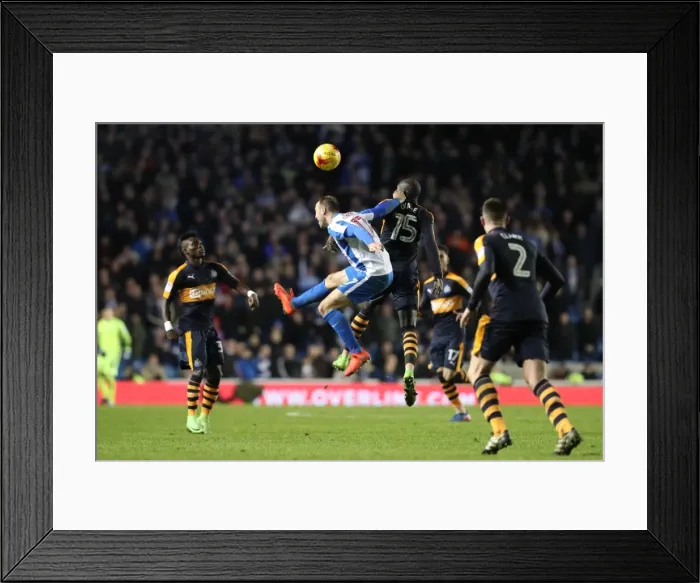 Framed Print : Brighton and Hove Albion vs. Newcastle United: A Tight Championship Showdown at the American Express Community Stadium (28FEB17) Framed Print : Brighton and Hove Albion vs. Newcastle United: A Tight Championship Showdown at the American Express Community Stadium (28FEB17)