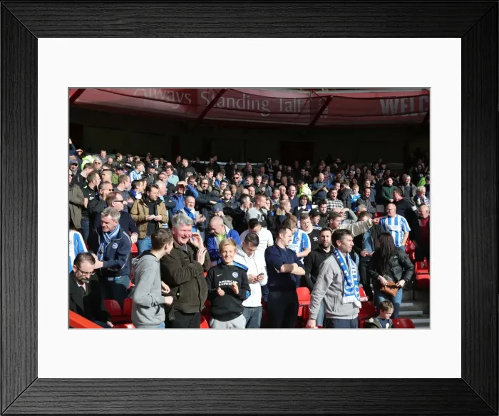 Framed Print : Championship Showdown: Brighton and Hove Albion vs. Nottingham Forest (04MAR17)