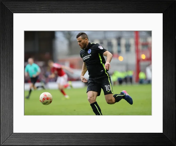 Framed Print : Brighton and Hove Albion vs. Nottingham Forest: EFL Sky Bet Championship Clash at City Ground (04MAR17) - Match Action Framed Print : Brighton and Hove Albion vs. Nottingham Forest: EFL Sky Bet Championship Clash at City Ground (04MAR17) - Match Action