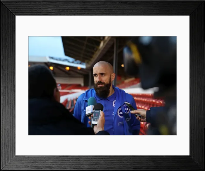 Framed Print : Brighton and Hove Albion vs. Nottingham Forest: EFL Sky Bet Championship Clash at City Ground (04MAR17) Framed Print : Brighton and Hove Albion vs. Nottingham Forest: EFL Sky Bet Championship Clash at City Ground (04MAR17)
