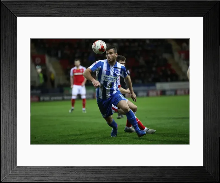 Framed Print : Brighton and Hove Albion's Triumph over Rotherham United in EFL Sky Bet Championship (07MAR17) Framed Print : Brighton and Hove Albion's Triumph over Rotherham United in EFL Sky Bet Championship (07MAR17)