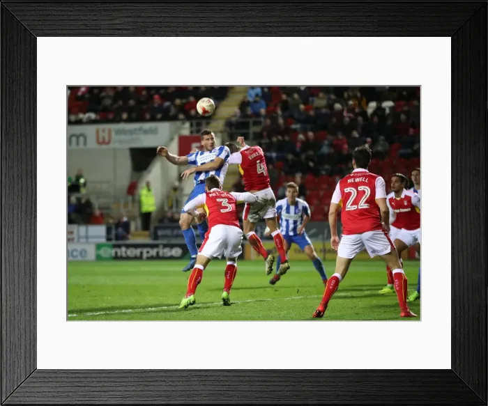 Framed Print : Brighton and Hove Albion Celebrate Championship Victory at Rotherham United (07MAR17) Framed Print : Brighton and Hove Albion Celebrate Championship Victory at Rotherham United (07MAR17)