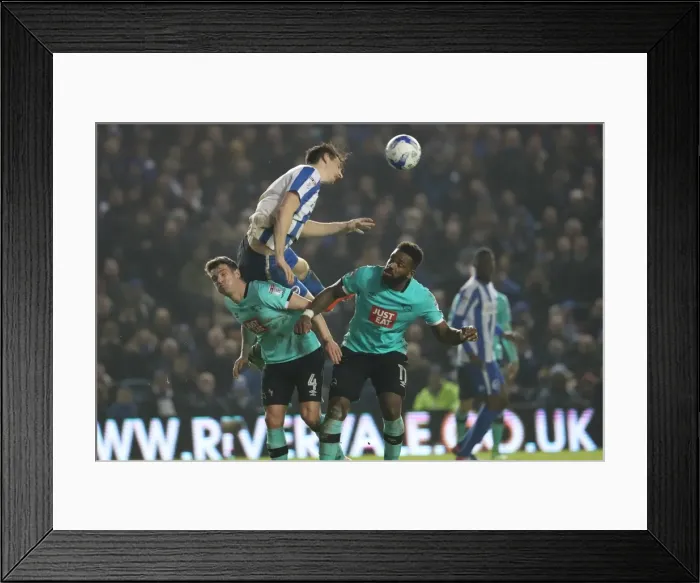 Framed Print : Intense Championship Showdown: Brighton and Hove Albion vs. Derby County (10th March 2017) Framed Print : Intense Championship Showdown: Brighton and Hove Albion vs. Derby County (10th March 2017)