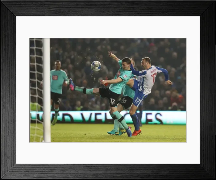 Framed Print : Intense Championship Showdown: Brighton and Hove Albion vs. Derby County (10th March 2017) Framed Print : Intense Championship Showdown: Brighton and Hove Albion vs. Derby County (10th March 2017)