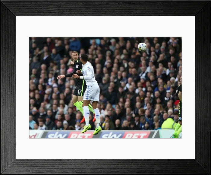 Framed Print : Clash in the Championship: Leeds United vs. Brighton and Hove Albion (18MAR17) Framed Print : Clash in the Championship: Leeds United vs. Brighton and Hove Albion (18MAR17)