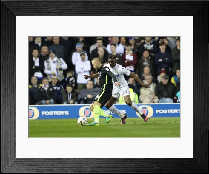 Framed Print : 18 March 2017: Intense Championship Clash - Leeds United vs. Brighton and Hove Albion at Elland Road Framed Print : 18 March 2017: Intense Championship Clash - Leeds United vs. Brighton and Hove Albion at Elland Road