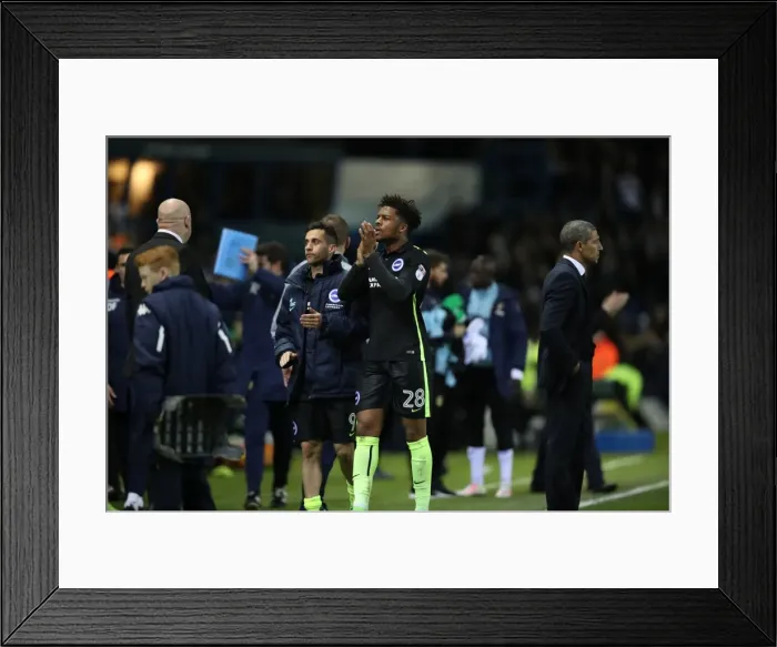 Framed Print : Leeds United vs. Brighton & Hove Albion: Clash in the Championship (18MAR17) Framed Print : Leeds United vs. Brighton & Hove Albion: Clash in the Championship (18MAR17)