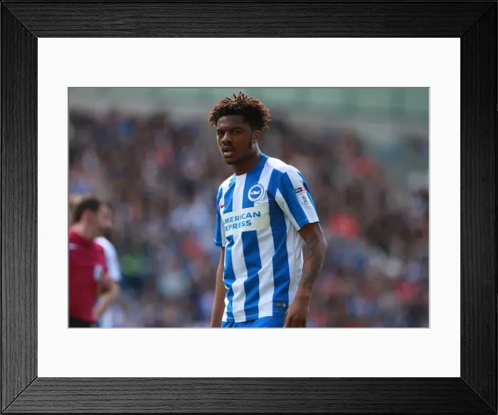 Framed Print : Chuba Akpom in Action: Brighton & Hove Albion vs. Blackburn Rovers, EFL Sky Bet Championship (01APR17) Framed Print : Chuba Akpom in Action: Brighton & Hove Albion vs. Blackburn Rovers, EFL Sky Bet Championship (01APR17)