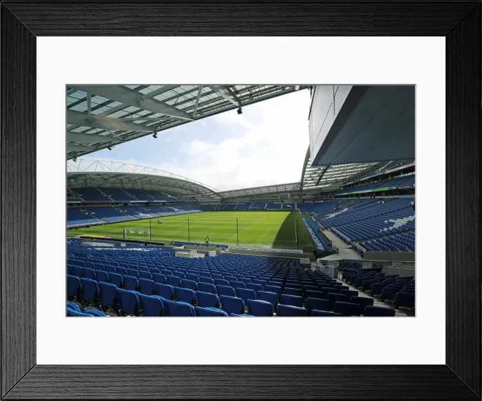 Framed Print : Brighton and Hove Albion's American Express Community Stadium Before Blackburn Rovers Clash (01APR17) Framed Print : Brighton and Hove Albion's American Express Community Stadium Before Blackburn Rovers Clash (01APR17)