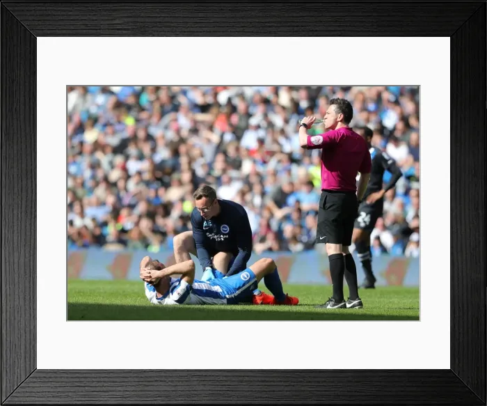 Framed Print : Brighton and Hove Albion vs. Blackburn Rovers: EFL Sky Bet Championship Showdown at American Express Community Stadium (April 1, 2017) Framed Print : Brighton and Hove Albion vs. Blackburn Rovers: EFL Sky Bet Championship Showdown at American Express Community Stadium (April 1, 2017)
