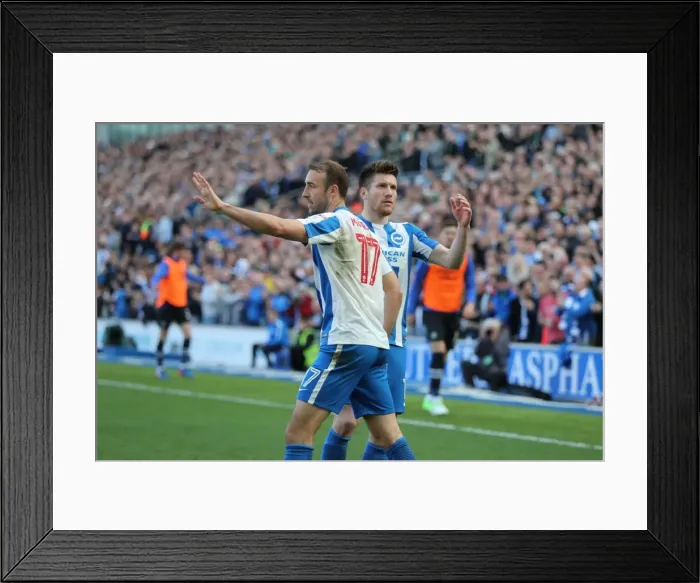 Framed Print : Brighton and Hove Albion vs. Blackburn Rovers: A Fierce EFL Sky Bet Championship Clash at the American Express Community Stadium (01APR17) Framed Print : Brighton and Hove Albion vs. Blackburn Rovers: A Fierce EFL Sky Bet Championship Clash at the American Express Community Stadium (01APR17)