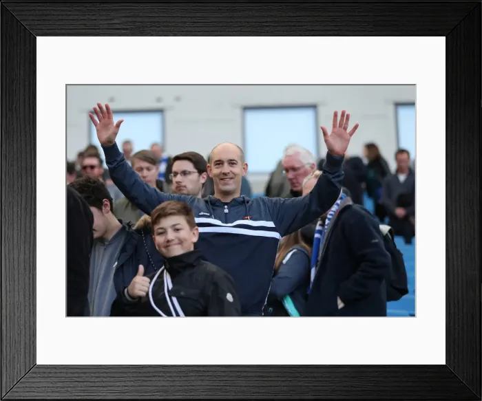 Framed Print : Brighton and Hove Albion vs. Blackburn Rovers: EFL Sky Bet Championship Showdown at American Express Community Stadium (April 1, 2017) Framed Print : Brighton and Hove Albion vs. Blackburn Rovers: EFL Sky Bet Championship Showdown at American Express Community Stadium (April 1, 2017)