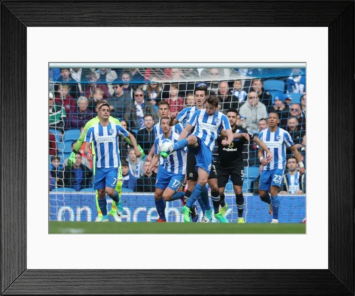 Framed Print : Brighton and Hove Albion vs. Blackburn Rovers: A Fierce EFL Sky Bet Championship Clash at the American Express Community Stadium (01APR17) Framed Print : Brighton and Hove Albion vs. Blackburn Rovers: A Fierce EFL Sky Bet Championship Clash at the American Express Community Stadium (01APR17)
