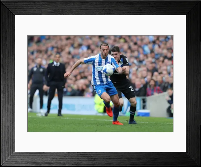 Framed Print : Brighton and Hove Albion vs. Blackburn Rovers: EFL Sky Bet Championship Showdown at American Express Community Stadium (April 1, 2017) Framed Print : Brighton and Hove Albion vs. Blackburn Rovers: EFL Sky Bet Championship Showdown at American Express Community Stadium (April 1, 2017)
