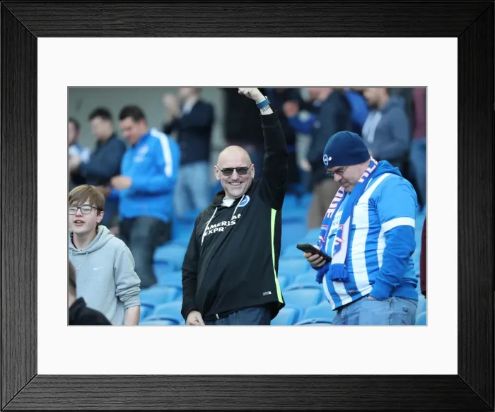 Framed Print : Brighton and Hove Albion vs. Blackburn Rovers: EFL Sky Bet Championship Clash at American Express Community Stadium (April 1, 2017) Framed Print : Brighton and Hove Albion vs. Blackburn Rovers: EFL Sky Bet Championship Clash at American Express Community Stadium (April 1, 2017)