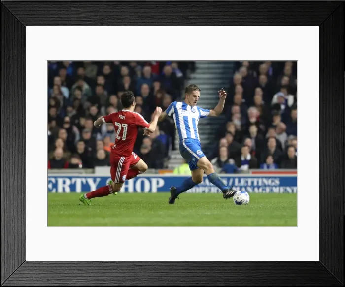 Framed Print : Brighton and Hove Albion vs. Birmingham City: EFL Sky Bet Championship Showdown at American Express Community Stadium (April 4, 2017) Framed Print : Brighton and Hove Albion vs. Birmingham City: EFL Sky Bet Championship Showdown at American Express Community Stadium (April 4, 2017)