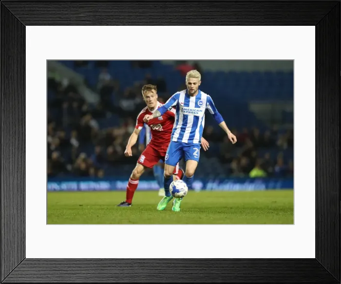 Framed Print : Brighton and Hove Albion vs. Birmingham City: EFL Sky Bet Championship Showdown at American Express Community Stadium (April 4, 2017) Framed Print : Brighton and Hove Albion vs. Birmingham City: EFL Sky Bet Championship Showdown at American Express Community Stadium (April 4, 2017)