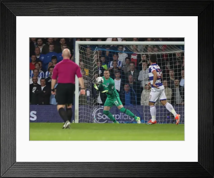 Framed Print : Brighton and Hove Albion vs. Queens Park Rangers: EFL Sky Bet Championship Showdown at Loftus Road Stadium (07APR17) Framed Print : Brighton and Hove Albion vs. Queens Park Rangers: EFL Sky Bet Championship Showdown at Loftus Road Stadium (07APR17)