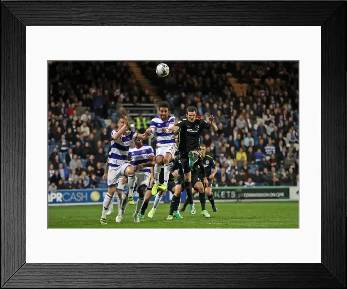 Framed Print : EFL Sky Bet Championship: Intense Match Action between QPR and Brighton & Hove Albion at Loftus Road Stadium (07APR17) Framed Print : EFL Sky Bet Championship: Intense Match Action between QPR and Brighton & Hove Albion at Loftus Road Stadium (07APR17)